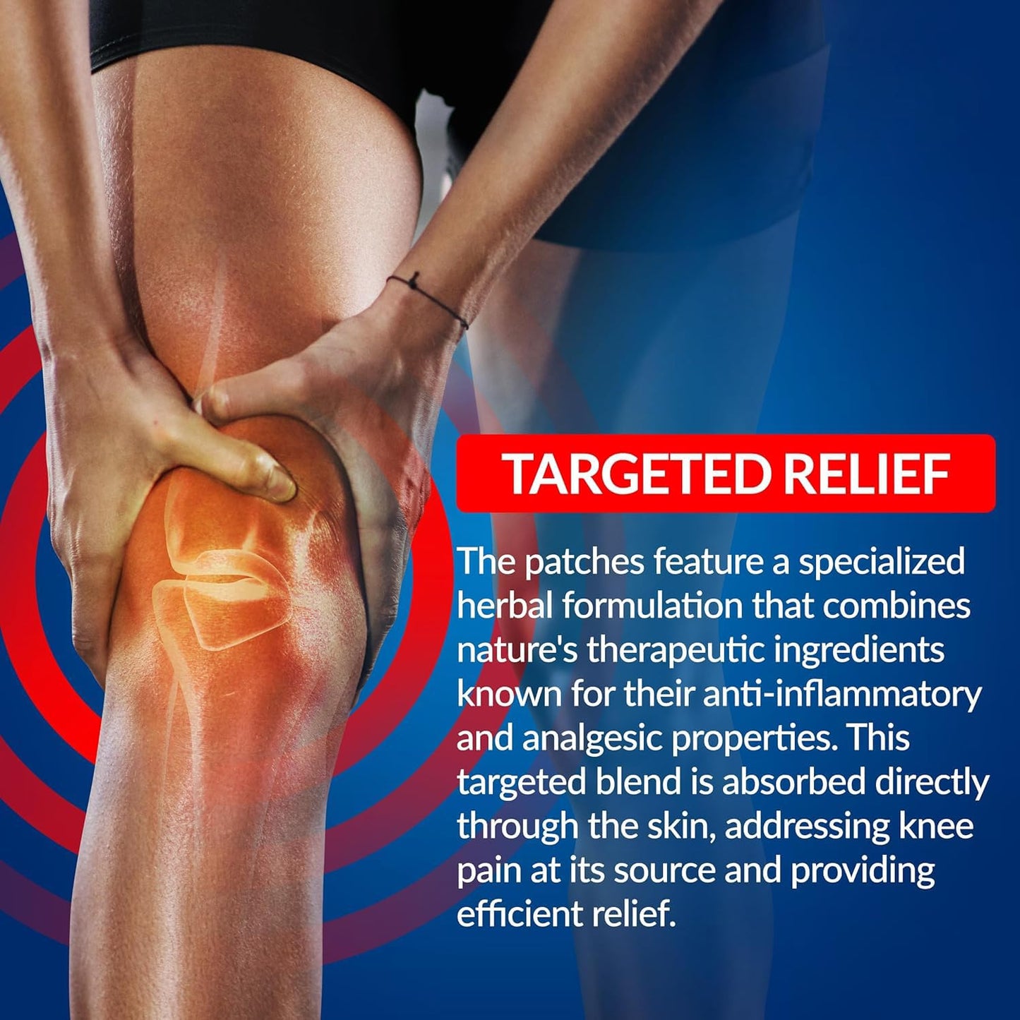 Knee Pain Relief Patch (Pack of 10)