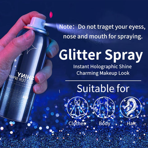 Hair & Body Glitter Spray