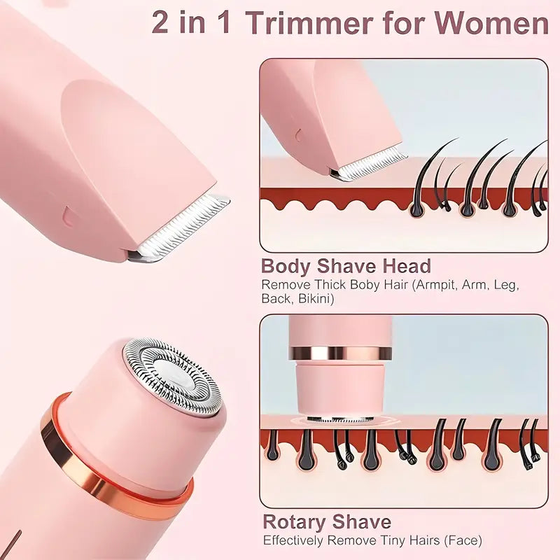 The Ultimate 2 in 1 Body Shaver
