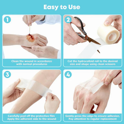 Hydrocolloid Roll for Wound Care