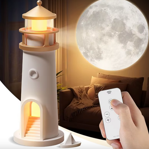 Lighthouse Moon Projector – WonderCrate