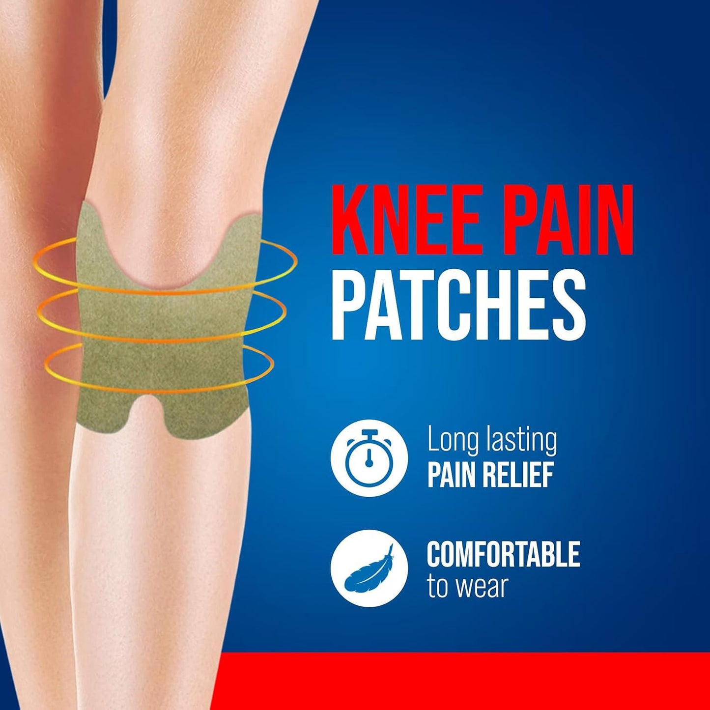 Knee Pain Relief Patch (Pack of 10)