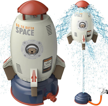 Rocket Sprinkler For Kids