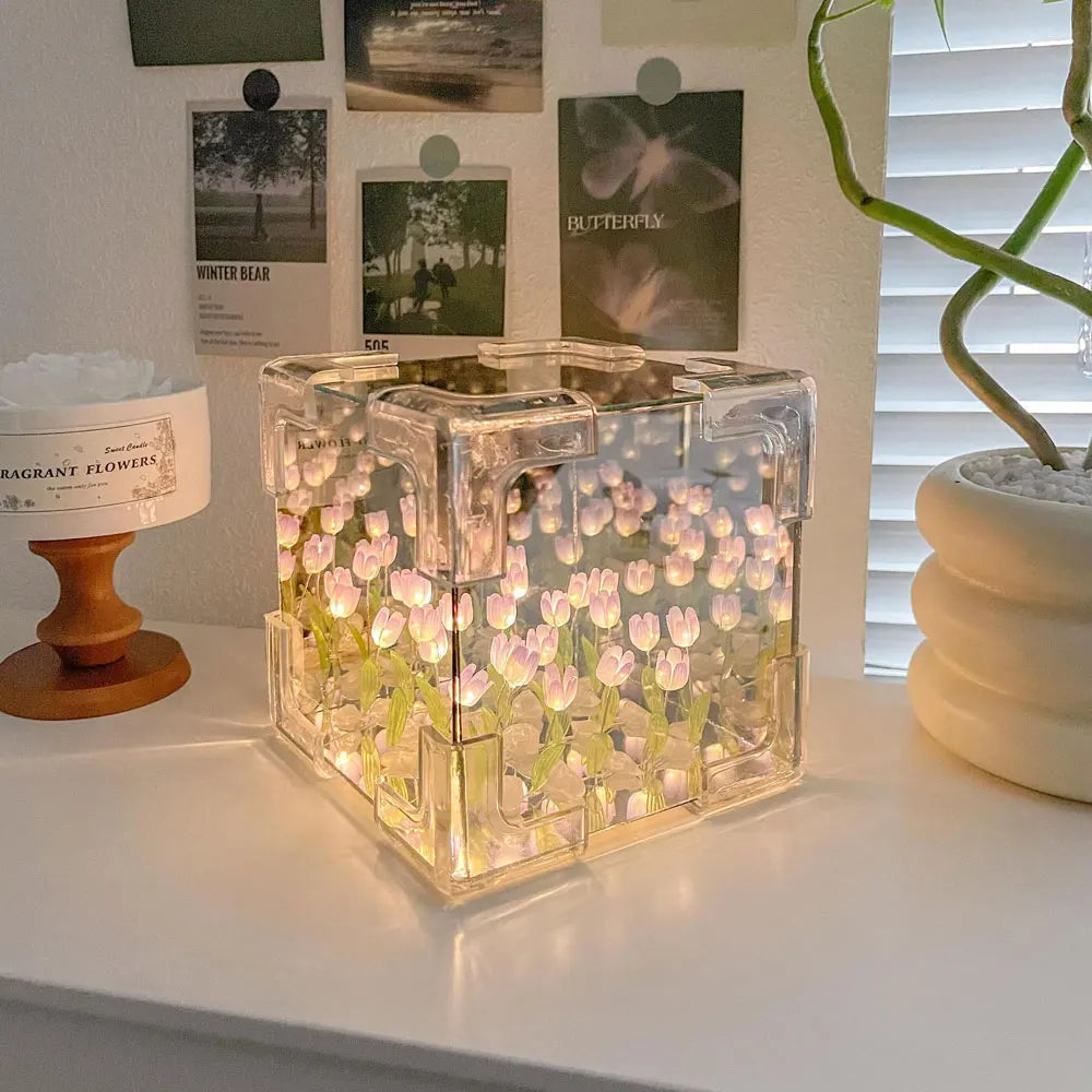 DIY Infinite Tulip Lamp (But 1 Get 1 Free)