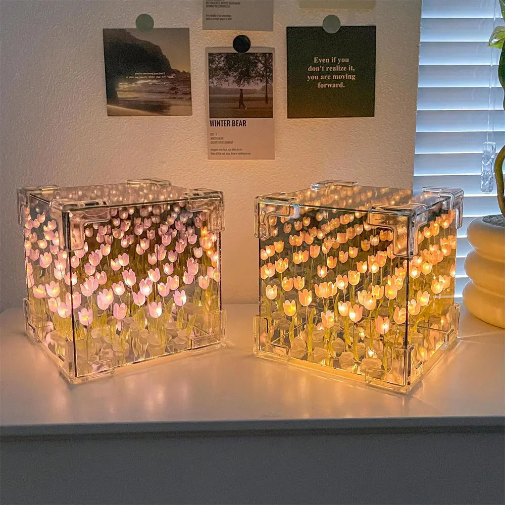 DIY Infinite Tulip Lamp (But 1 Get 1 Free)