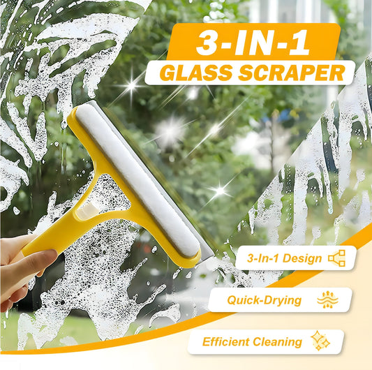 3 in 1 Window Cleaning Scraper