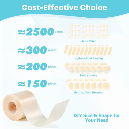 Hydrocolloid Roll for Wound Care