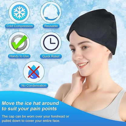 Migraine Relief Cap - Cold & Compression Therapy